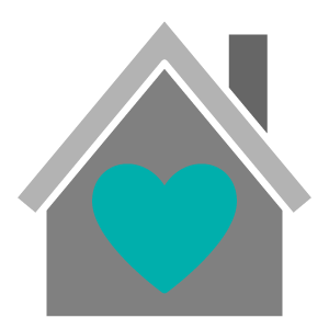 Home with Heart Graphic