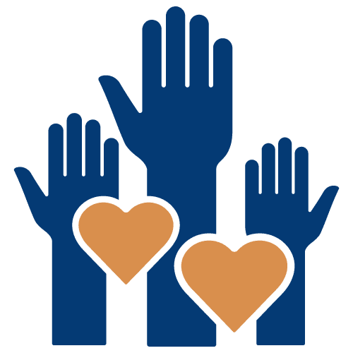 Helping hands and hearts at Rescue Mission Alliance Ventura County for community support and outreach.