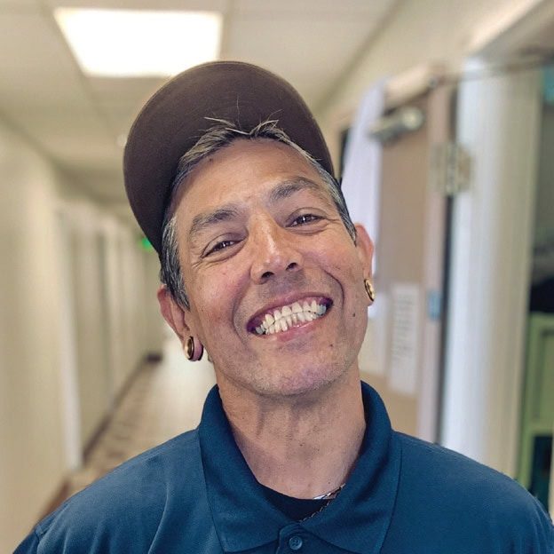 Helping homeless individuals at Rescue Mission Ventura County in California.